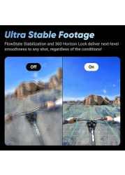 Insta360 X4 Get-Set Bundle - 8K Waterproof 360 Action Camera, 4K Wide-Angle Video, Invisible Selfie Stick, Removable Lens Guards, 135 Min Battery Life, AI Editing, Stabilization