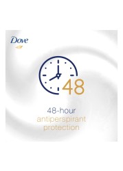 Dove Women Antiperspirant Deodorant Roll-On With 48 Hour Protection And &frac14; Moisturising Cream Invisible Dry Alcohol Free Antiperspirant 50ml