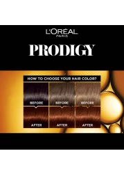 L'Oreal Paris Prodigy Ammonia-Free Permanent Oil Hair Colour 5.35 Mahogany Golden Brown