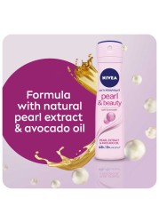 NIVEA Antiperspirant Spray for WoMen Pearl &amp; Beauty Pearl Extracts 150ml