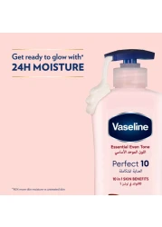 Vaseline Essential Even Tone Body Lotion Perfect 10 400ml