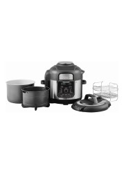 Ninja Foodi Max 9-In-1 SmartLid Multi-Cooker OP500ME Black And Silver 7.5L