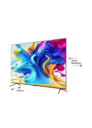 TCL 85-Inch 4K Google Smart QLED TV 85C645 Black