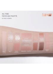Peripera All Take Mood Face Palette - 02 Peach Heaven