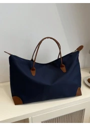 Minimalist Fashionable Creative Fitness Sports Travel Carry On Luggage Tote Shopping Bag Large Capacity Large School Tote Bag Multiple Compartments Perfect For Beach School Work Daily Use