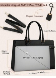 NEWHEY Women s Large Capacity Tote Bag For Autumn Winter Business Casual Woman Bag Pefect For Office Business And Work Tote Bags For Ladies Work Bag Women Ideal For Everyday Elegance Special Occasions