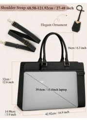 NEWHEY حقيبة كمال الأنثى ذات سعة كبيرة للموسم الانتقالي من الخريف إلى الشتاء ، حقيبة نسائية للعمل اليومي والأعما