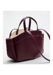 حقيبة كتف نسائية، موضة 2024 حديثة الوصول، حقيبة يد سعة كبيرة للتسوق والنقل اليومي