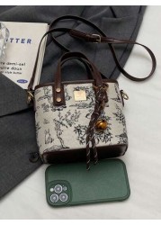 New Chinese Style Embroidered Small Handbag For Women 2025 New Fashion Shoulder Bucket Bag Stylish Spring Summer Versatile Crossbody Bag Best Mothers Day Gifts Women
