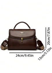 حقيبة كروس بوديغيرة من الجلد عالية الجودة للنساء 2024، حقائب يد أنيقة فاخرة من المصممين للسيدات