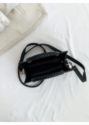 New Women s PU Leather Shoulder Bag Adjustable Strap Mini Handbag Clutch Bag Minimalist Classic Funky Leather Small Bag Square Bag Suitable For Women Travel Work Party Holiday