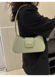 Chic Handbag Niche Underarm Bag New Stylish Commuter Bag Baguette Bag Versatile Shoulder Bag