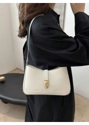 Fashion Women Bag Leather Underarm Bag Handbag Solid Shoulder Bag Simplicity Classic Women s Messenger Bag For Lady