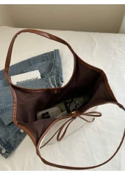 حقيبة يد أنيقة وعصرية، حقيبة كتف مزينة بفيونكة للنساء، مناسبة للتنقل والاستخدام اليومي، هدية عيد الحب