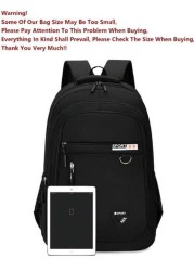 Light Business Style Nylon Men s Backpack Business Trip Can Hold 15 6 Inch Notebook Bag Large Capacity School Bag Multi Function Travel Bag Suitable For Students Travel Enthusiasts Men Gifts Simple Da