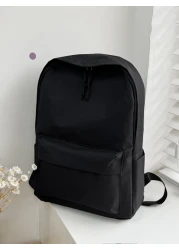 New Student Backpack College Student Simple Fashionable Backpack Large Capacity INS Middle School Student School Bag Cross Border Man Bag School Backpack Students Book Bag Large Capacity School Pencil