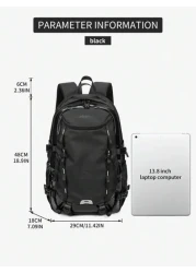 حقيبة ظهر كبيرة السعة للتخييم والتنزه في الهواء الطلق، حقيبة ظهر متعددة الوظائف للجنسين للسفر والتنزه والريا