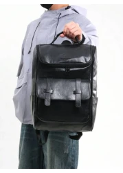 Men s Classic 15 6 Inch Laptop Backpack Business Leisure Travel Bag Suitable For Commuting Back To School Travel