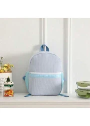 1pc Mini Cute Schoolbag Lightweight Fashion Men And Women Students Commuting Bag Suitable For School Vacation Travel Large Capacity Storage Portable Color Block With Birthday Opening Season Gift