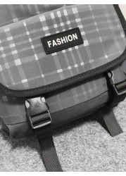 Men s Simple Large Capacity Travel Backpack Casual Day Pack For Middle High School Students College Laptop Bag School Backpack
