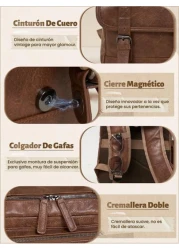 NEWHEY Laptop Backpack Men s Waterproof Backpack Men s Fashion Backpack Handbags For Work Travel College Vintage