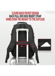 New Unisex Business Computer Backpack Students School Bag Travel Leisure Bag