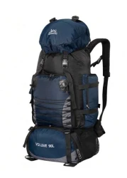 90L Travel Bag Large Capacity Camping Backpack Climbing Backpacks Outdoor Sport Hiking Trekking Shoulder Bags With Waterproof Rain Cover Christmas Fall University School Bag For School College Gifts S