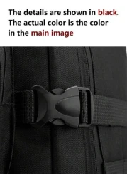 Large Capacity Backpack Outdoor Waterproof And Wear Resistant Sports Backpack Multi Pocket Convenient Storage Day Bag Fitness Bag Molle Hiking Camping Backpack With Computer Layer Flight Backpack Trav