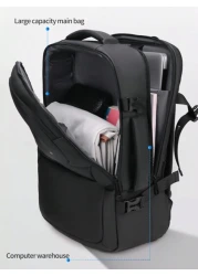 حقيبة ظهر قابلة للتوسيع ذات سعة كبيرة 1 قطعة ، حقيبة شاطئ خارجية ، حقيبة ظهر طالب مدرسي ، حقيبة نهاية الأسبوع ،