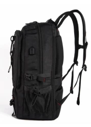 80L Outdoor Backpack Climbing Travel Rucksack Sports Camping Hiking Backpack Large School Bag Pack For Male With Shoes Pocket Travel Backpack Luggage Bag Vacation Summer Laptop Carry On Fabric Laptop