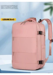 1pc Large Travel Backpack For Men Business Laptop Backpack Carry On Bag 40x20x25 Carry On Backpack Airline Approved Waterproof Backpack Multifunctional Independent Shoe Compartment Wet And Dry Separat