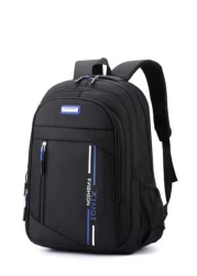 حقيبة ظهر رجالية بتصميم عصري محايد للاستخدام اليومي، رياضية خفيفة الوزن مناسبة للسفر والتنقل، سعة كبيرة متعد