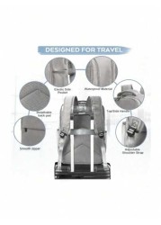 Release Buckle Decor Functional Backpack Laptop Backpack Business Travel Anti Theft Slim Laptop Backpack Water Resistant College School Computer Bag For Men Fits 15 6 Inch Laptop