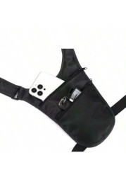 Men s One Shoulder Bag Crossbody Bag Phone Pouch Multi Layer Sports Pack