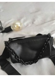 1pc Crossbody Bag Fashion Shoulder Bag Commuter Bag Chain Bag Versatile Simple Small Bag Shoulder Bag Water Proof Sling Bag Bucket Bag Students Travel Essentials Thanksgiving Purse Christmas Gifts Sid