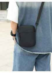 Mini Men Square Bag Handbag Schoolbag Sling Bag Sport Bag For Student College School Bag Multi Functional Crossbody Bag Shoulder Bag Students Commute Summer Bag Fall Messenger Bag Old Money Christmas