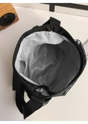 1Pc Retro Style Messenger Bag Crossbody Bag Sling Bag Backpack For High School Students Large Capacity College Bag Summer Thanksgiving Travel Holiday Bag Tote Bag Rider Bag Fanny Pack Bag Camping Slin