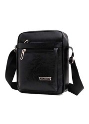 Men s Bag Casual Shoulder Bag Men s Bag Casual Cross Body Bag PU Leather Bag Business Bag For Gifts For Christmas Gifts Side Bags For Sling Bag For Crossbody Bag Shoulder Bag Dad Gifts Boyfriend Gifts