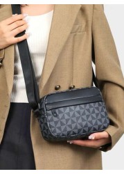 Fashion Personality Small Bag Shoulder Crossbody Bag With A Small Hong Kong Fashion Crossbody Bag Men Bag Christmas Winter Fall Christmas Gifts Side Bag Gifts Fashionable Gifts Valentine Day Valentine