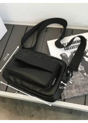 Men s Four Seasons Water Proof Letter Crossbody Bag Shoulder Bag Chest Bag Waist Bag With Headphones Empty Commute Bag Graduation Gifts Multi Functional For Books Freshman Bag Beach Bag Gym Bag Men Gi