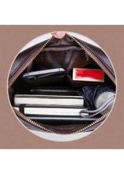 Men s Professional Shiny Leather Messenger Bag Suitable For Business Travel Men s Fashion Black Synthetic Leather Crossbody Bag Adjustable Strap Multi Compartment Business Casual Shoulder Bag With Emb
