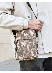 Men s Casual Portable Bag Multi Layer Single Shoulder Crossbody Bag Nylon Men s Bag Men s Business Bag Collection Wallet