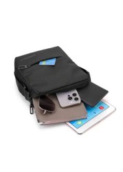 2025 Spring New Men s Shoulder Bag Zipper Closure Nylon Fabric Casual Unisex Design