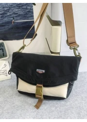 New Fashion Simple Waterproof Men s Shoulder Bag Outdoor Casual Gym Cycling Messenger Bag College Style For School Work Travel High Quality Phone Pouch Gift