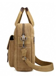 New Men s Casual Business Messenger Bag Spacious Design For Hand Carry Or Shoulder Wear