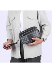 Men Handbag Shoulder Crossbody Bag Mobile Phone Storage Travel Pouch Casual Versatile