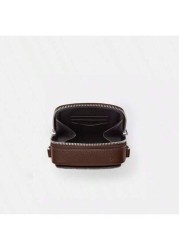 Coach Stanton Crossbody Bags For Men Small Leather Phone Wallet Purses Card Slots With Adjustable Guitar Strap Shoulder Bag In Signature Jacquard