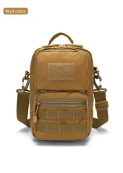 Men s Outdoor Sports Tactical Bag One Shoulder Messenger Camo Small Bag Retro Multi Functional Large Capacity Chest Bag With Multiple Compartments Shoulder Handbag For Teenagers Gift For Men