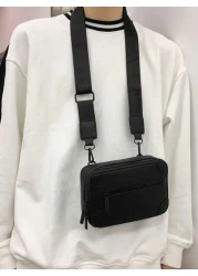 Men s Stylish Square Crossbody Bag Sling Bag Casual Box Shape Shoulder Bag Small Messenger Bag For Valentine s Day Gift Father s Day Gift College Travelling Commuting Sling Bag For Men Business