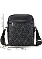 European And American Style Men Shoulder Bag Casual Cowhide Leather Crossbody Bag Business Messenger Bag